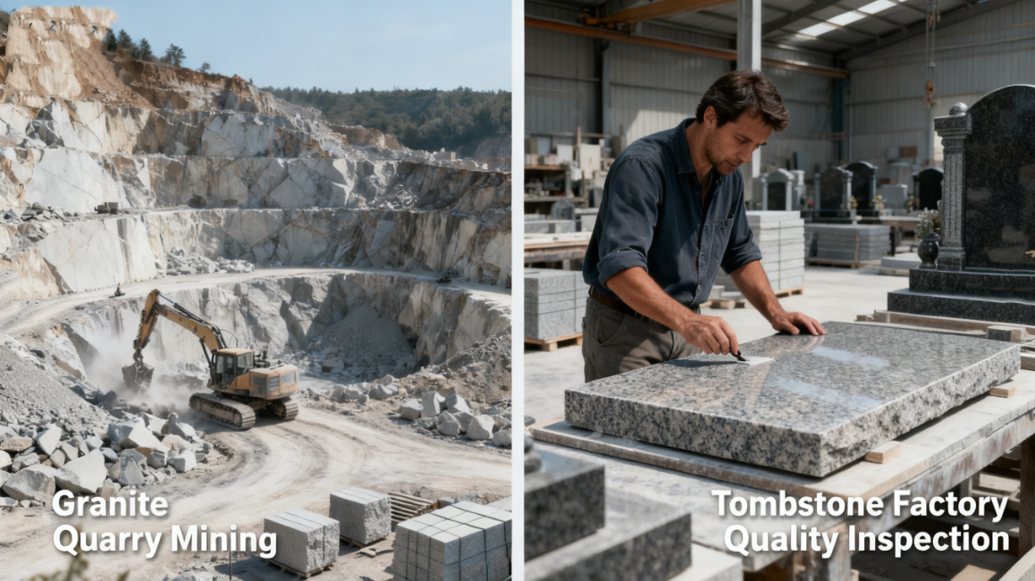 Что лучше: гранитное надгробие или мраморное?